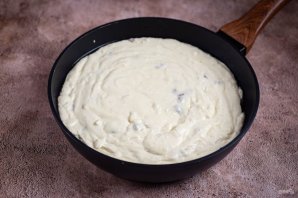 Творожная запеканка на сковороде Творожная запеканка на сковороде