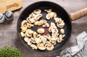 Перловка с грибами Перловка с грибами