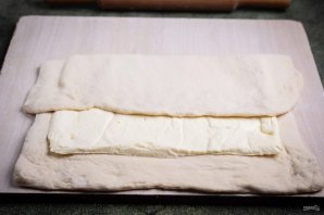 Домашнее слоеное дрожжевое тесто на молоке Домашнее слоеное дрожжевое тесто на молоке
