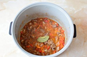 Говядина, тушеная в мультиварке Говядина, тушеная в мультиварке