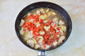 Оранжевый цыпленок Оранжевый цыпленок