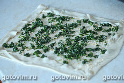 Штрудель со щавелем Штрудель со щавелем