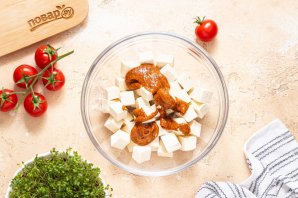 Тофу в аэрогриле Тофу в аэрогриле