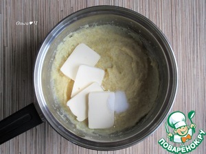 Печенье из поленты на сковороде Печенье из поленты на сковороде