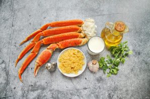 Паста с крабом в сливочном соусе Паста с крабом в сливочном соусе