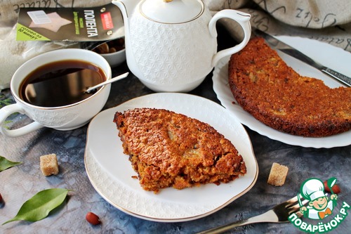 Постный пирог-кекс с полентой Постный пирог-кекс с полентой