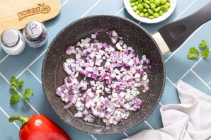 Паста орзо с овощами Паста орзо с овощами