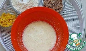Закусочные маффины с фаршем и кукурузой Закусочные маффины с фаршем и кукурузой