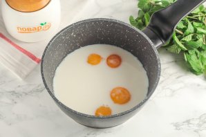 Трайфлы с персиком Трайфлы с персиком