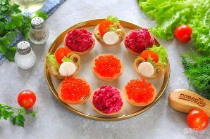 Тарталетки с начинкой Тарталетки с начинкой