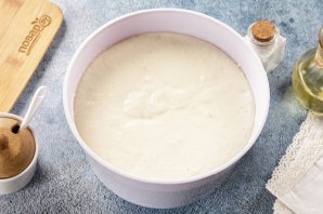 Дрожжевые оладушки на кефире