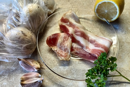 Чесночные шампиньоны с "копчёным" ароматом