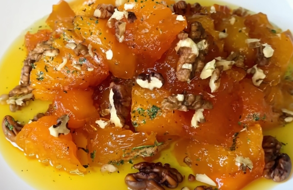 Мармеладная тыква с грецким орехом. Волшебный турецкий десерт, достойный султана! Мармеладная тыква с грецким орехом. Волшебный турецкий десерт, достойный султана!