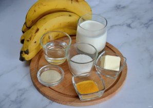 Банановое желе Банановое желе