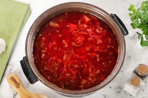 Борщ в мультиварке Борщ в мультиварке