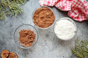 Творог с желатином и печеньем Творог с желатином и печеньем