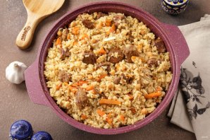 Плов с нутом и рисом Плов с нутом и рисом