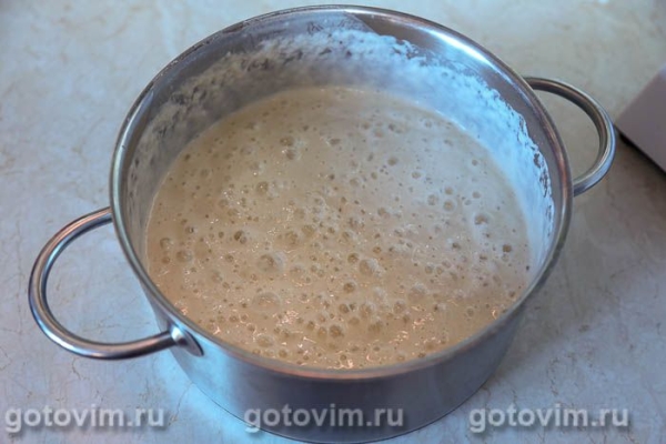 Толстые блины на дрожжах Толстые блины на дрожжах