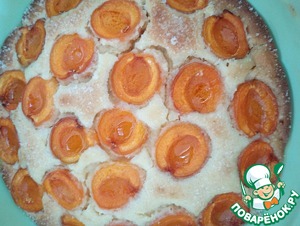 Пирог с жерделами (абрикосами) и яблоками Пирог с жерделами (абрикосами) и яблоками