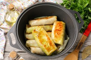 Как приготовить замороженные голубцы Как приготовить замороженные голубцы