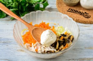 Салат "Убей меня нежно" Салат "Убей меня нежно"