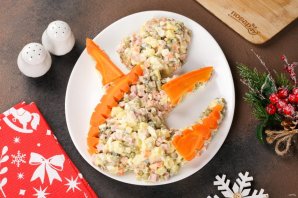 Салат "Оливье" на год Дракона Салат "Оливье" на год Дракона