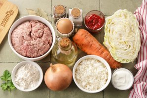 Ленивые голубцы в аэрогриле Ленивые голубцы в аэрогриле