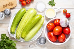 Кабачки в томате на зиму