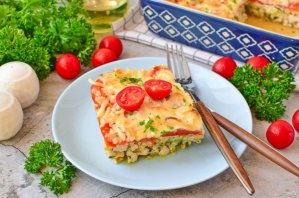 Запеканка из фарша индейки Запеканка из фарша индейки