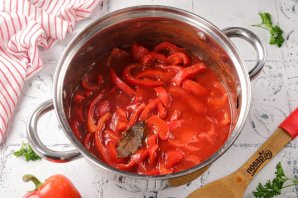 Лечо с томатной пастой Лечо с томатной пастой
