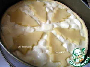 Праздничная кростата с зефиром Праздничная кростата с зефиром