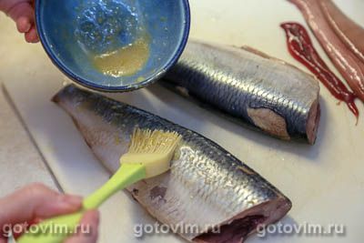 Жареная сельдь в сухарях