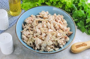 Салат "Гнездо Дракона" на Новый год Салат "Гнездо Дракона" на Новый год