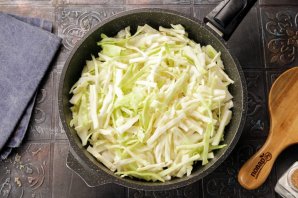 Быстрый капустный пирог