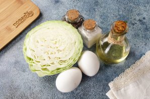 Яичница с капустой Яичница с капустой