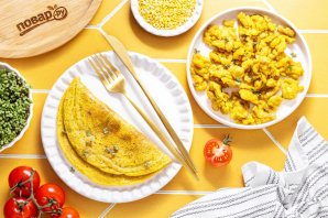 Омлет из желтого маша Омлет из желтого маша