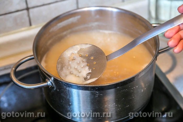Сливочный суп велюте с лисичками