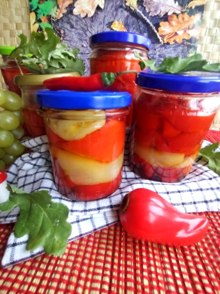 Перцы жареные на зиму Перцы жареные на зиму