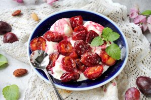 Запеченные сливы Запеченные сливы