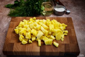 Постный грибной суп