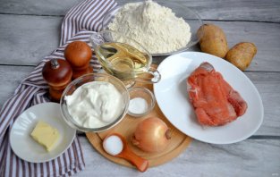 Курник с рыбой Курник с рыбой