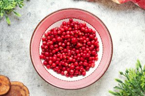 Морс из брусники Морс из брусники