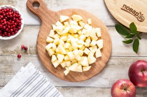 Варенье из брусники с яблоками Варенье из брусники с яблоками