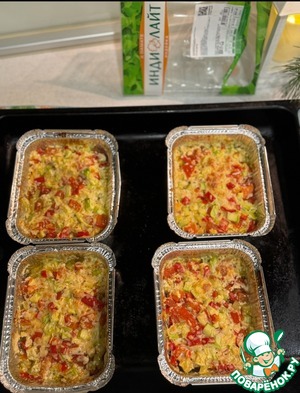 Филе индейки под шубкой Филе индейки под шубкой