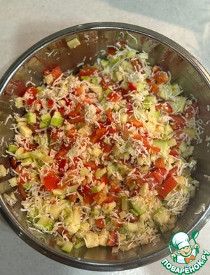 Филе индейки под шубкой Филе индейки под шубкой