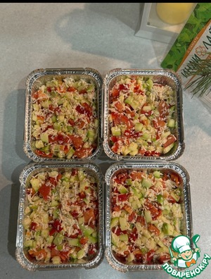 Филе индейки под шубкой Филе индейки под шубкой