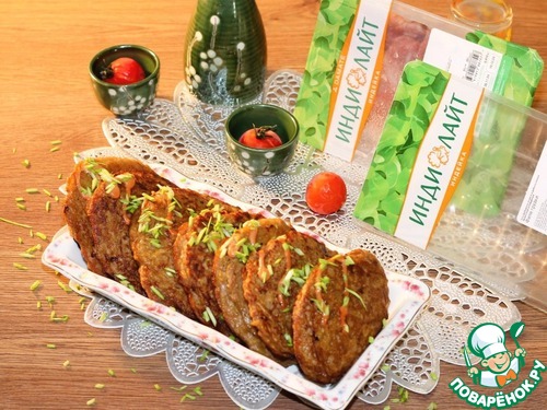 Филе индейки в картофельной шубке Филе индейки в картофельной шубке