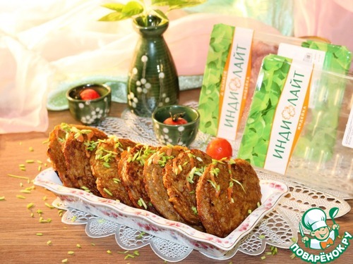 Филе индейки в картофельной шубке Филе индейки в картофельной шубке