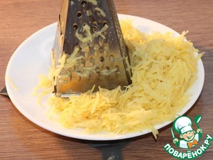 Филе индейки в картофельной шубке Филе индейки в картофельной шубке