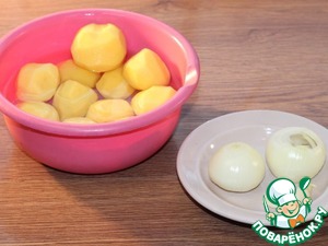 Филе индейки в картофельной шубке Филе индейки в картофельной шубке